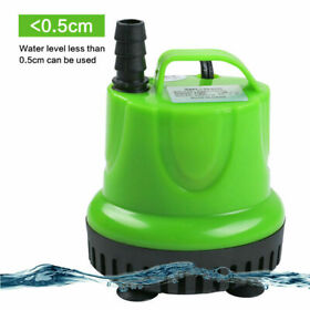 158gph Dirty Clean Aquarium Water Pump Powerhead Submersible Hydroponic Fountain