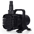 1600 Gph Submersible Pond Pump Water For Koi Pool Waterfall