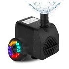 800l 606682211972 Fannel Gph Submersible Water Pump For Fish Tank