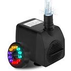 800l-h 606682240569 Fannel Pumps Gph Submersible Water For Fish Tank