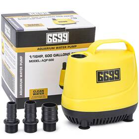 6699 976557420063 Submersible Pump 600gph Ultra Quiet Water Fountain Max Lift Height Up To