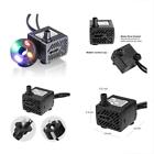 6952692759336 Water Fountain Pumps Pump With Led Light Super