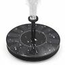 741722696170 Solar Fountain With Six Nozzles Free Standing Powered