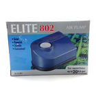 A-802 Hagen Elite 802 Air Pump Aquariums Up To 20 Gal New 2 Outputs 3x2 Stones 015561108027