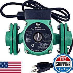 B0clltx7z7 Ab 110v Circulation Pump 130w 13 Gpm Hot Water Recirculating 3/4 Fnpt