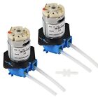 Aceirmc 2pcs 12v Dc Dosing Pump Peristaltic Head With Connector