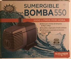 Aapw550 Active Aqua 550 Gph Submersible Water Pump - Hydroponics Aquarium Fountain Pond