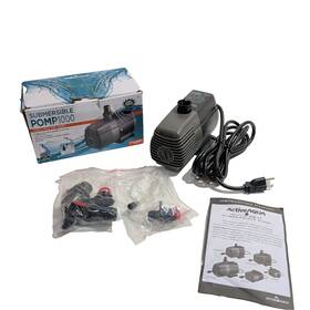 Aapw1000 Activeaqua 92w 1110 Gph Submersible Water Pump Hydroponic Pond Open Box