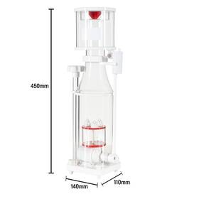 Ad-n100plus Ad Protein Skimmer 35-75 Gal Ocean Coral Reef Fish Saltwater Aquarium Pump
