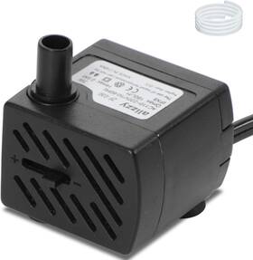 180l Alizzy 744759903464 50 Gph 180l/h 3w Small Water Pump With Tubing And Adjustable Flow For T