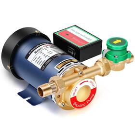 B0bl7f7z3w Aowoil 120w Water Pressure Booster Pump Automatic Flow Switch 115vac 396 Gph 21.7 P