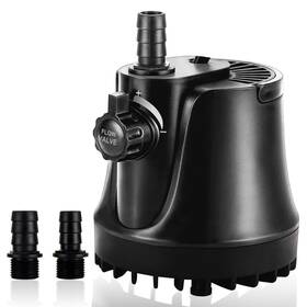1500l Aqqa 716852493555 Submersible Aquarium Water Pump 400gph Fish Tank Ultra-quiet Fount
