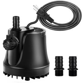 265-800 Aqqa 716852493777 Gph Submersible Aquarium Water Pump With Adjustable Switch Rem