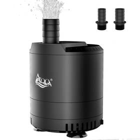 Gus-aq077-15w-us Aqqa 160-800gph Submersible Aquarium Water Pump For Pool Draining Fountain Fi