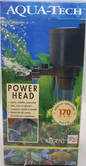 Pl-t3ph Aqua Tech Aqua-tech Power Head Submersible Pump Water Circulation U/w Underground Filters