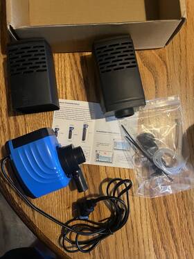 Wp-208ff Aquad Fish Tank Aquarium 3in1 Filter Water Pump Submersible