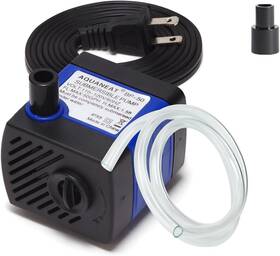 Aquaneat 313033128130 Small Fountain Pump 50 Gph Mini Submersible Water With 3.3 Ft Tub
