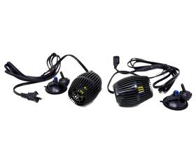 Jwm-800a Aquaneat 2 Set Circulation Pump 800gph Aquarium Powerhead Suction Mount - Free Shipping