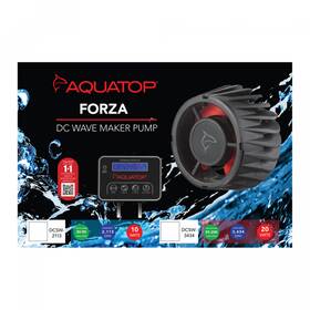 Mwv-2100slim Aquatop 2 113 Gph Maxflow Slim Dc 10w Wave Maker With Controller