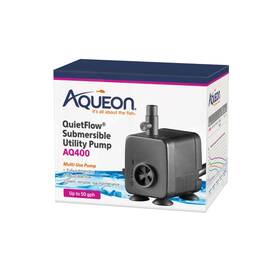 Aq400 Aqueon 015905000772 Water Pump. Quietflow Submersible 50 Gph Aquarium Utility Pump