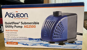 Aq2500 Aqueon Quiet Flow Submersible Utility Pump