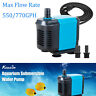B017r708qo Kedsum Upgrade Ultra Quiet Submersible Water Pump Large Flow Hydroponics