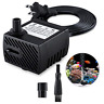 B07sgmnkrp Cwkj Fountain Pump Submersible Water Durable Outdoor 824006857211