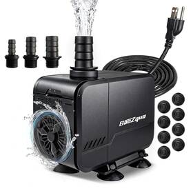 69c27a32dc3dd9d440b71d18 Baozqua 320gph 1200l/h 15w Submersible Water Pump Quiet And Energy Efficient Fountain