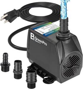 Bg800b8256 Begreenpro 800gph Submersible Water Pump 3000l/h 60w Adjustable Ultra Quiet Fountain