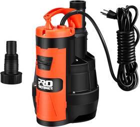 Brand Lazyland 652768900810 Sump Pump 1hp 3500gph Electric Water Removal With Build-in Float Orange