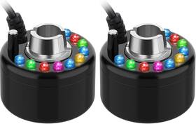 Foggers-49 Brand Maitys 2 Pcs Mist Maker Fogger Small Ultrasonic Fog Machine Fountain Halloween