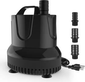 Branded 445002255295 660gph Submersible Water Pump Pond Fountain Aquarium Fish Tank 8.2ft High L
