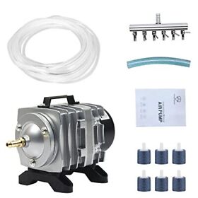 25-46w Canvunthy Commercial Air Pump With Adjustable Flow 6 Valve Manifold