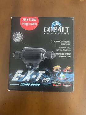 P0403 Cobalt Aquatics Ext 800 Inline Water Pump