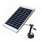 Comin18ju025997 Ankway Solar Fountain Pump Wire Length Powered Water 763769603720