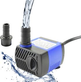 Cha-280 Conquerall 313089293257 100gph 400l/h Ac 110v Submersible Pump 5w Mini Adjustable 2.13ft