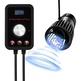 Fbm-wp1100260015 Conquerall 520-2600gph 15w Wave Maker For Aquarium 24v Dc Fish Tank Sine