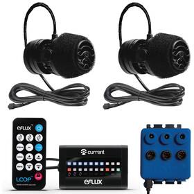 Current 842959060151 Dual Eflux Aquarium Wave Pumps 2 100gph - Includes Maker Water Circul