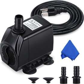 Cwkj 696593232937 Fountain Pump 880gph Submersible Water Durable 60w Outdoor