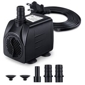 600l Cwkj 716695957641 Fountain Pump 160gph 10w 600l/h Submersible Water Durable Outdoor Fou