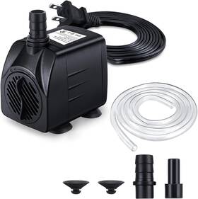 600l Cwkj 726085019729 Fountain Pump 160gph 10w 600l/h Submersible Water Durable Outdoor F