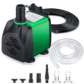 600l Cwkj Fountain Pump 160gph 10w H Water Outdoor Submersible