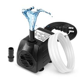 Datoo 607986645159 160gph 10w Submersible Water Pump Fountain Ultra Quiet For Aquariums Fis