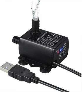Decdeal 313049826815 Submersible Water Pump Aquarium Fountain With Flow Adjustment Function A