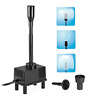 Decdealh18829 Decdeal Submersible Water Pump With Led Light For 696585553415