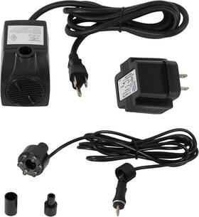 Jr-800 Decor 200 Gph Pump For Outdoor Fountains Aquariums Or Bird Baths - White Led Light A
