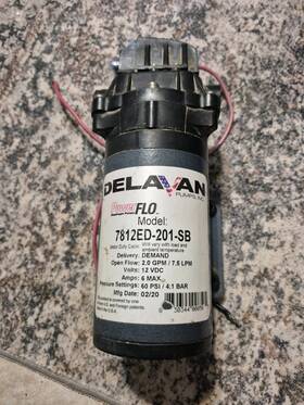 7812ed-201-sb Delavan Extreme Duty 60 Psi 2 Gpm Demand Diaphragm Pump