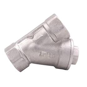 Sus316 Derpipe 760960642619 1/2 Inch Wye Strainer 100 Mesh Screen Filter Valve - 800 Wog Cf8m