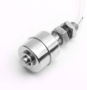 Devmo 796753378526 Mini Indicator Vertical Water Level Sensor Stainless Steel 45mm Float