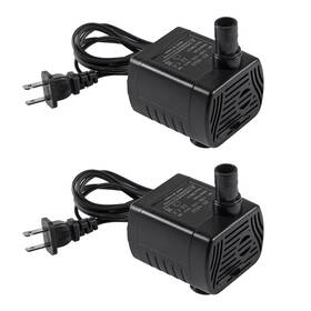 Di09753 Diann 2pcs Mini Submersible Water Pump 3w 50gph Small Fountain For Aquar